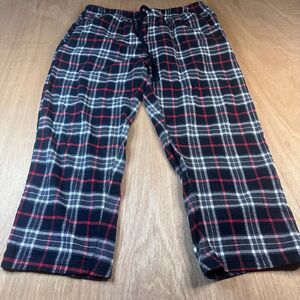 Mission Ridge Mens Flannel Pajama Pants Plaid Drawstring Sleepwear M